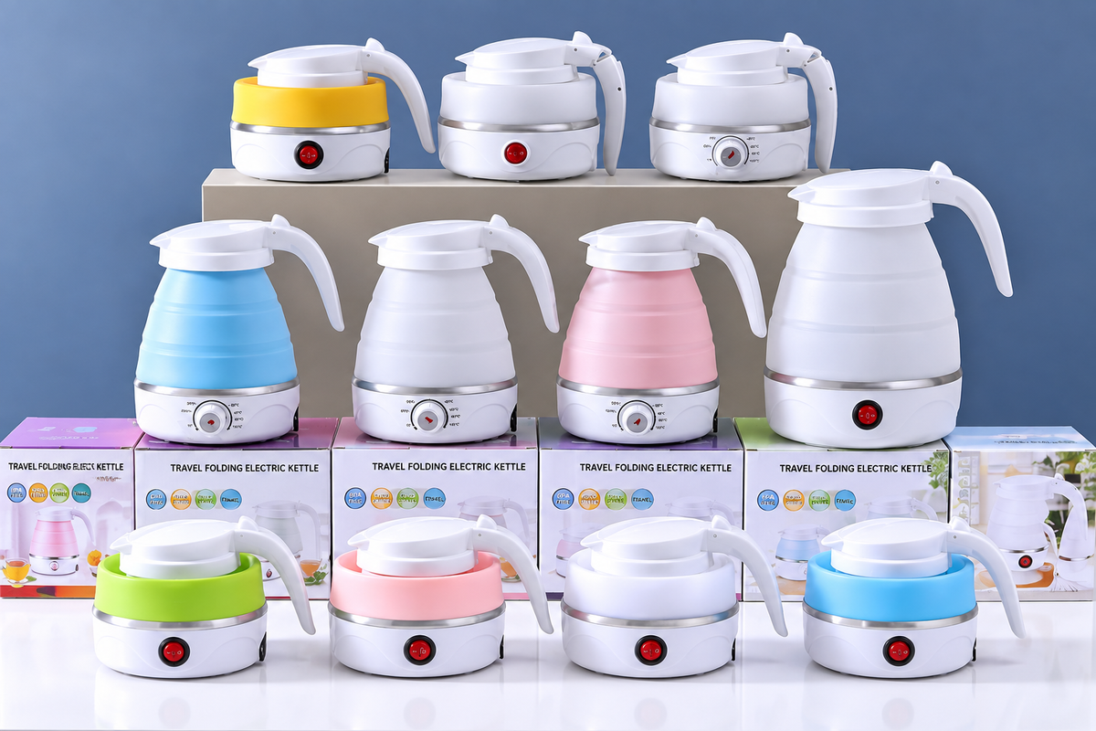 Portable Foldable Insulated Travel Kettle | HUPSTL987