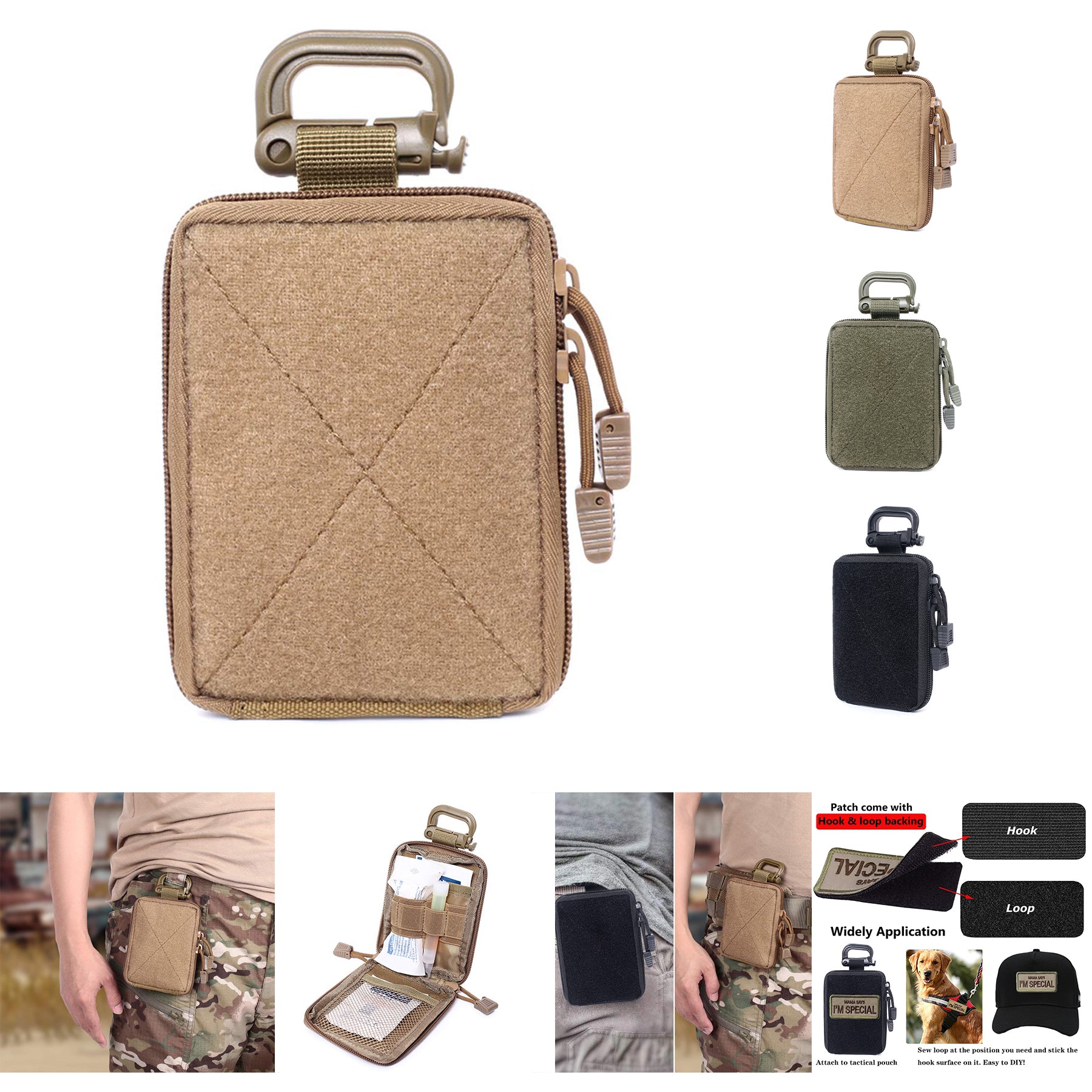 SUPSCH267 Tactical Molle First Aid Pouch