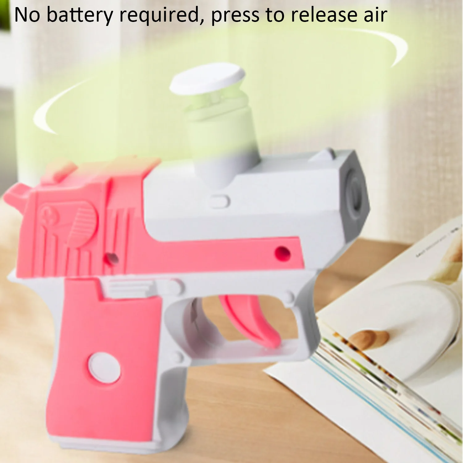 SUPSCH235 Small Radish Gun Mini Creative Manual Press Toy