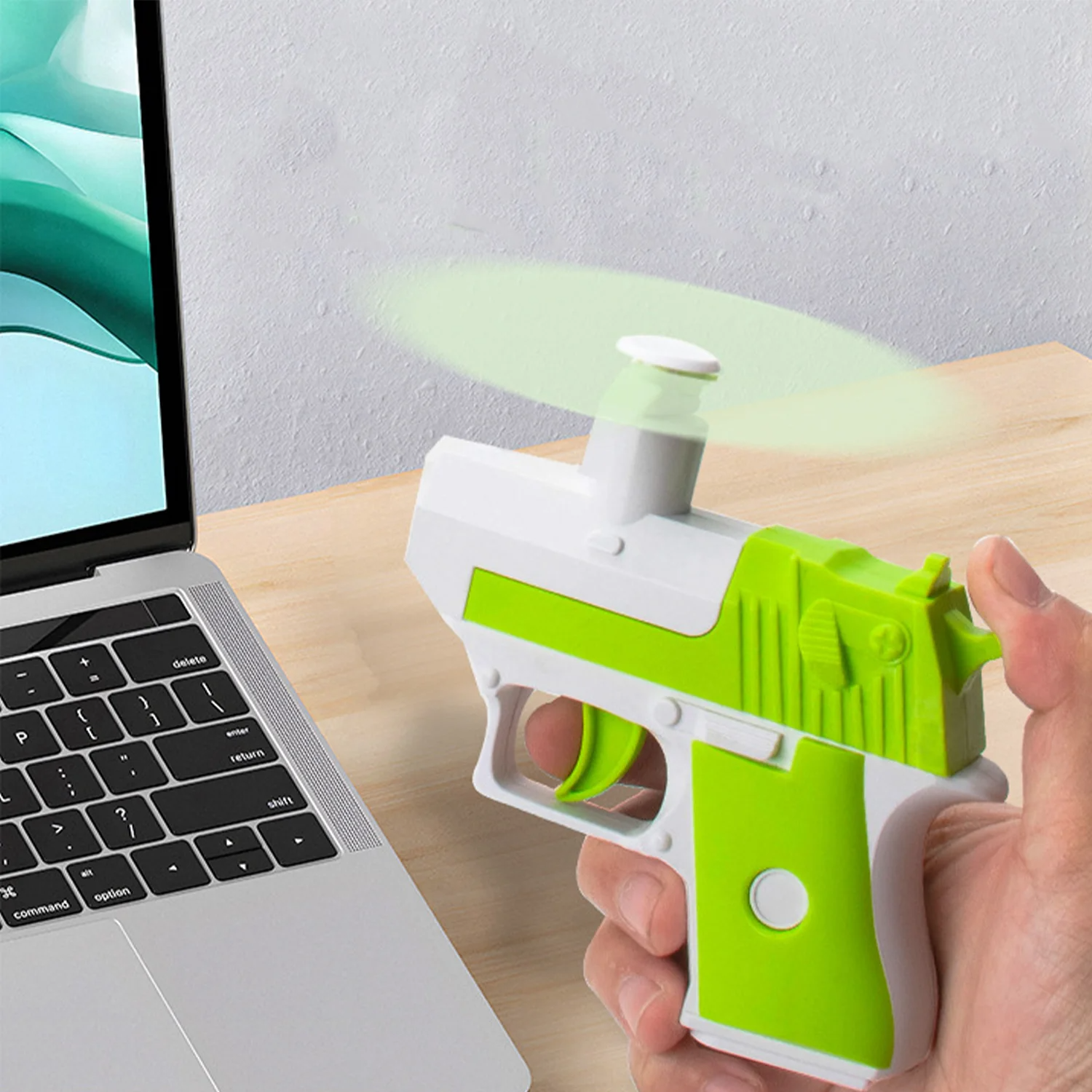 SUPSCH235 Small Radish Gun Mini Creative Manual Press Toy