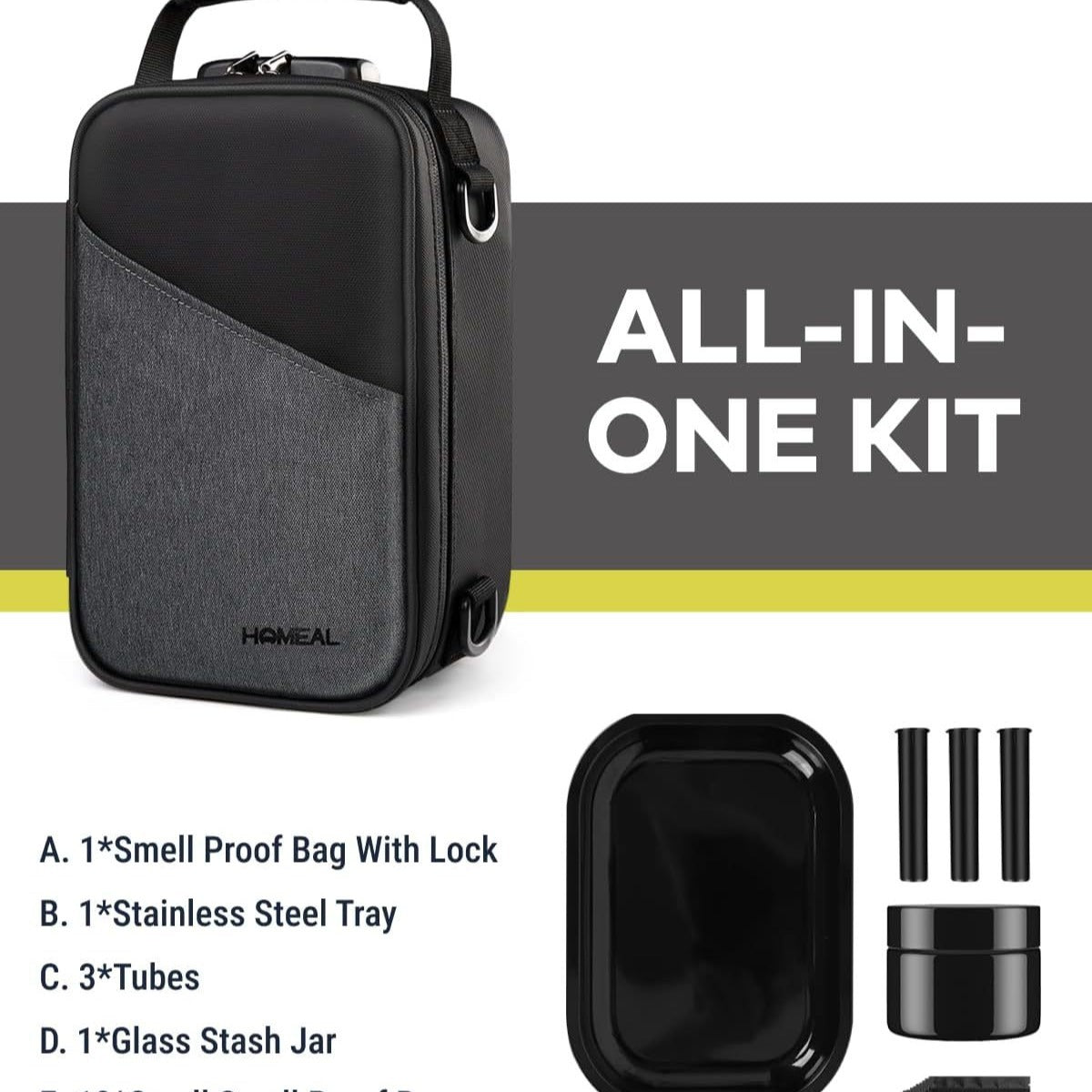 SUPSCH203 Smell Proof Stash Box