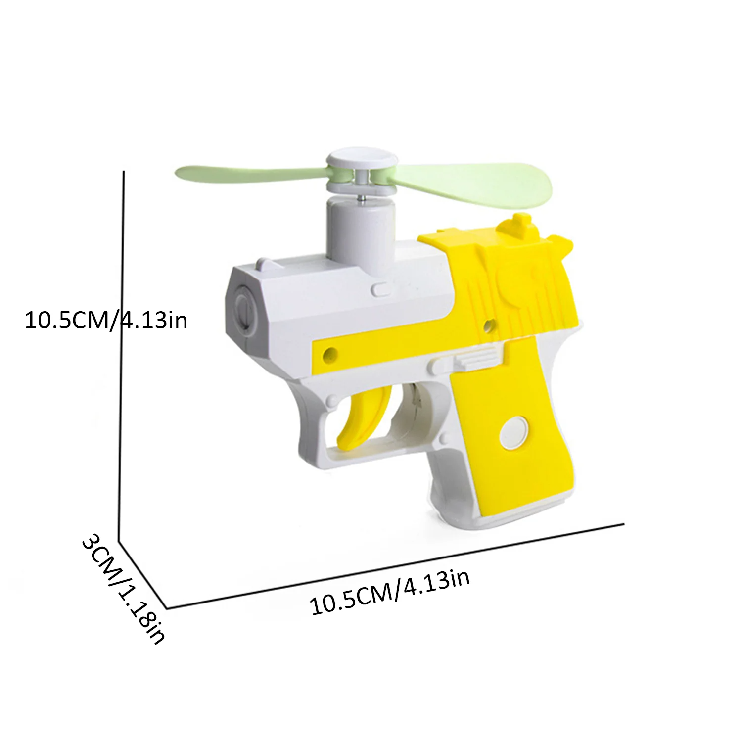 SUPSCH235 Small Radish Gun Mini Creative Manual Press Toy