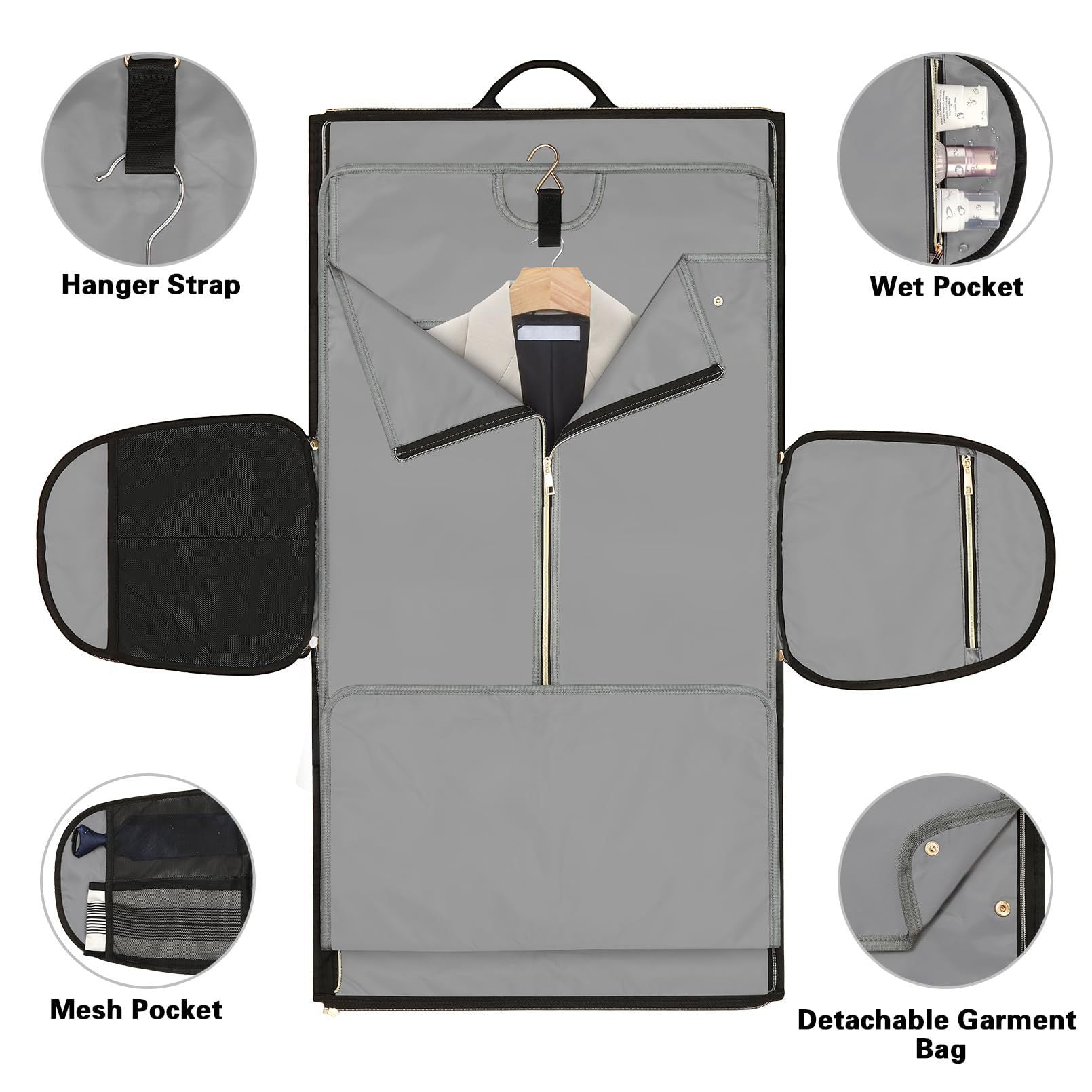 SUPSCH150 Garment Bags for Travel