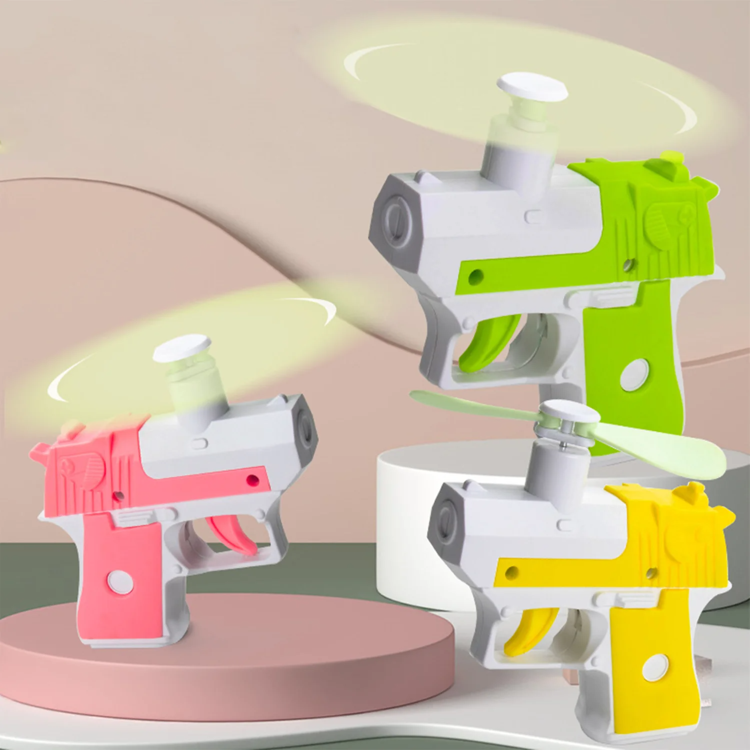 SUPSCH235 Small Radish Gun Mini Creative Manual Press Toy