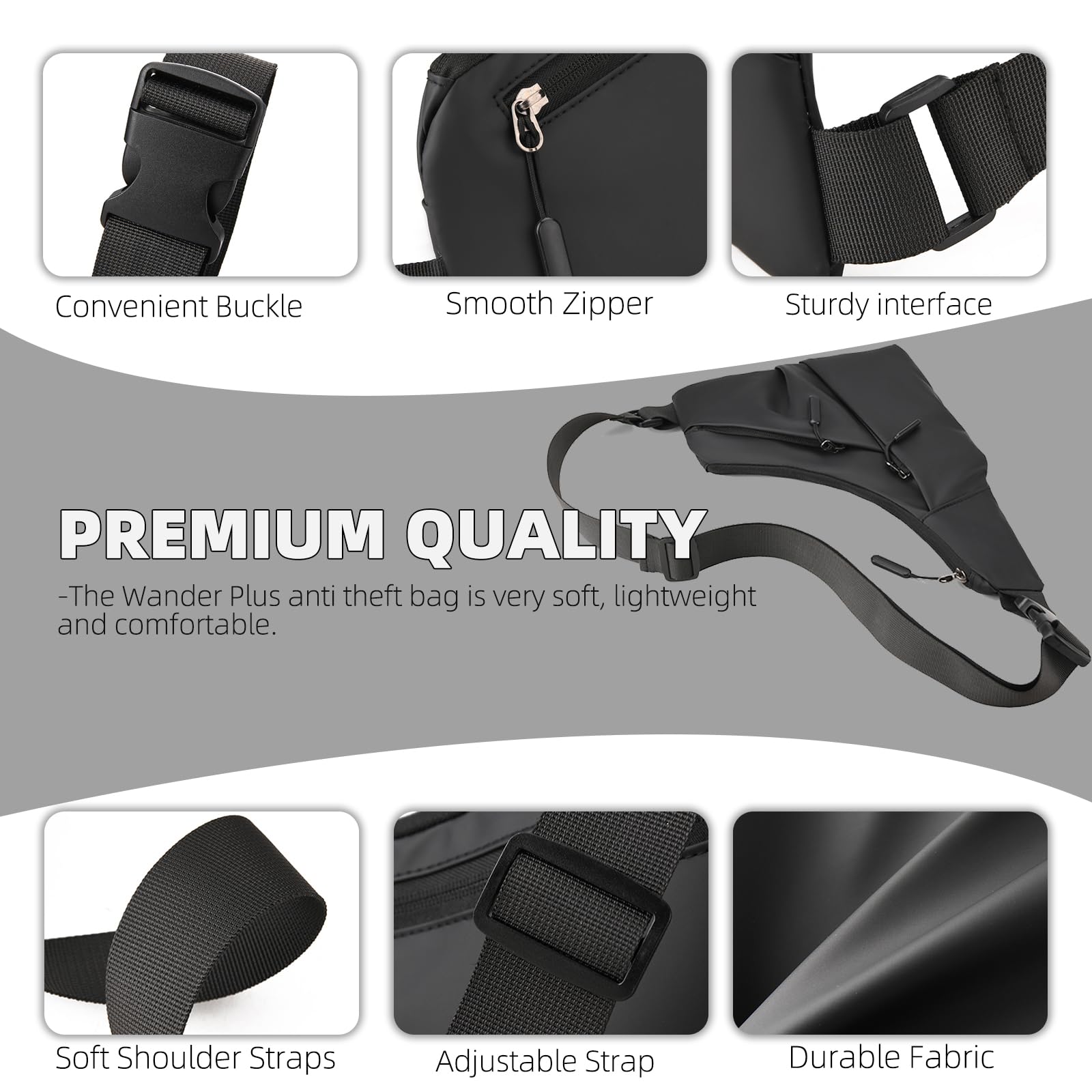 SUPSCH279 Anti Theft Travel Bag