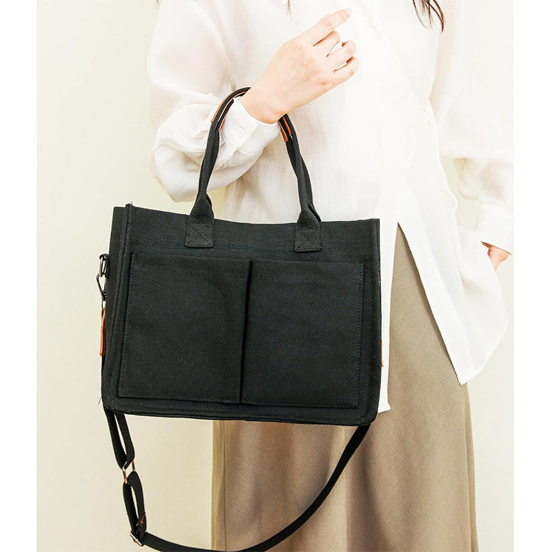 SUPSCH192 Large Canvas Tote Bag