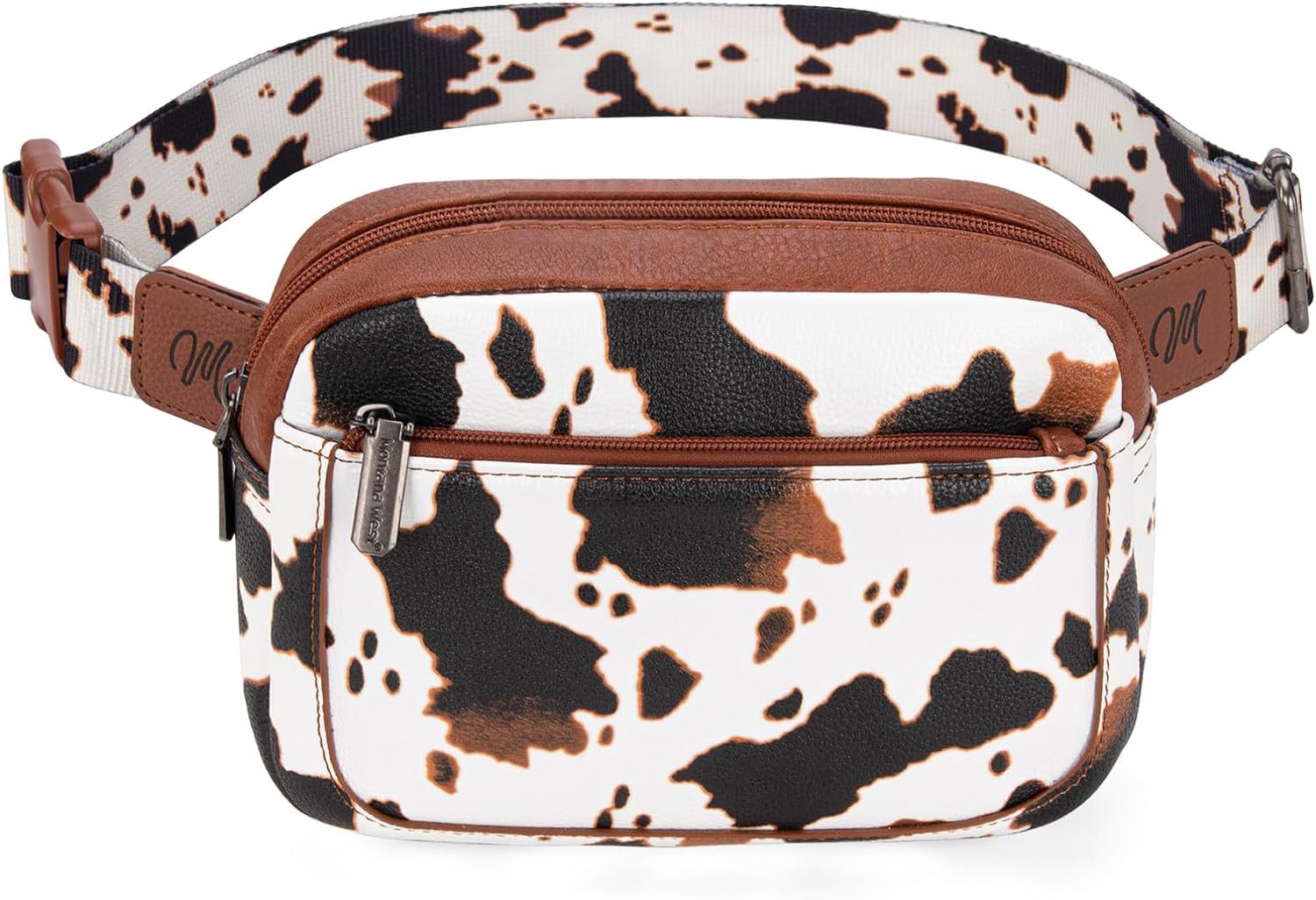 SUPSCH208 West Cow Print Fanny Pack