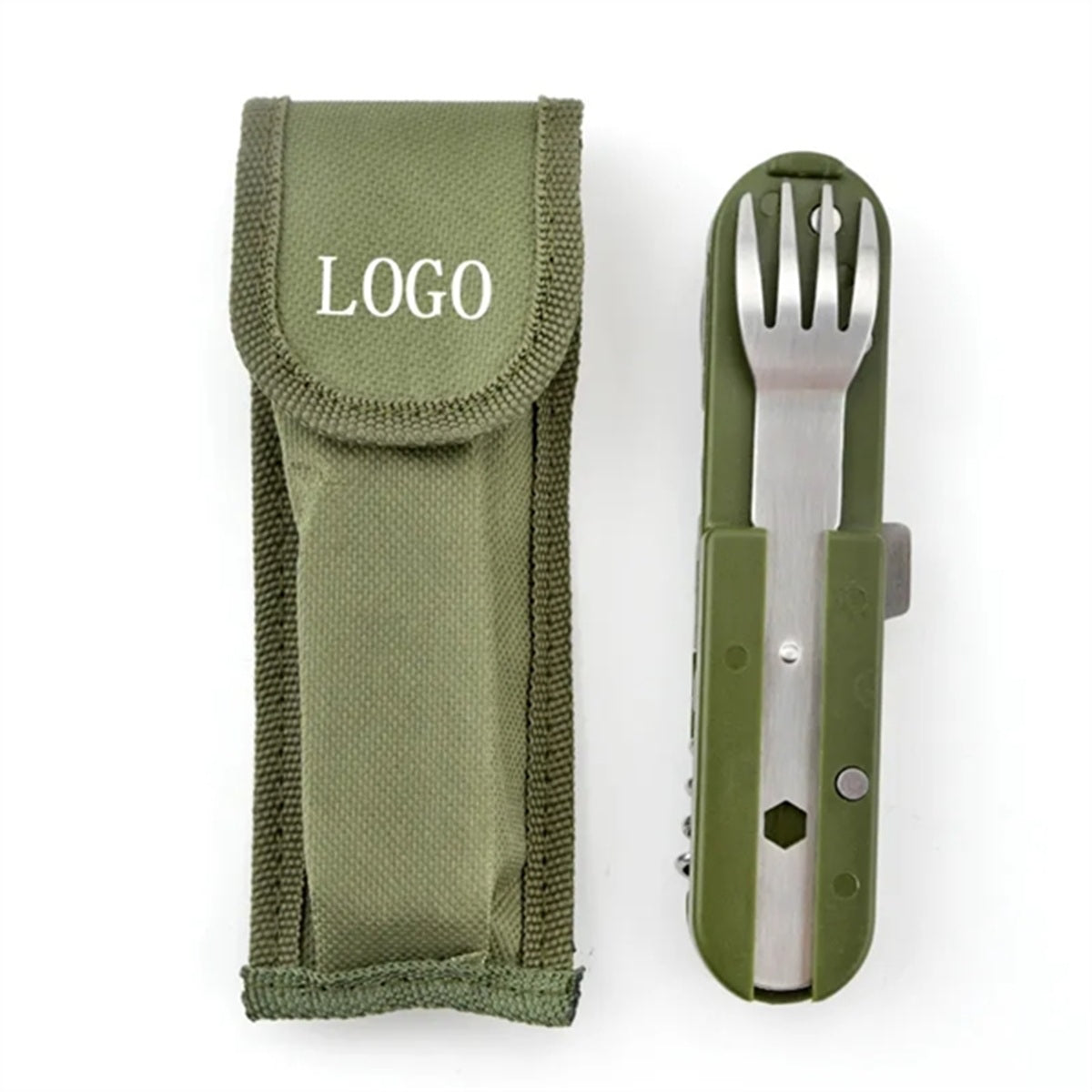 HUPSBY334 5in1 Portable Folding Travel Utensil