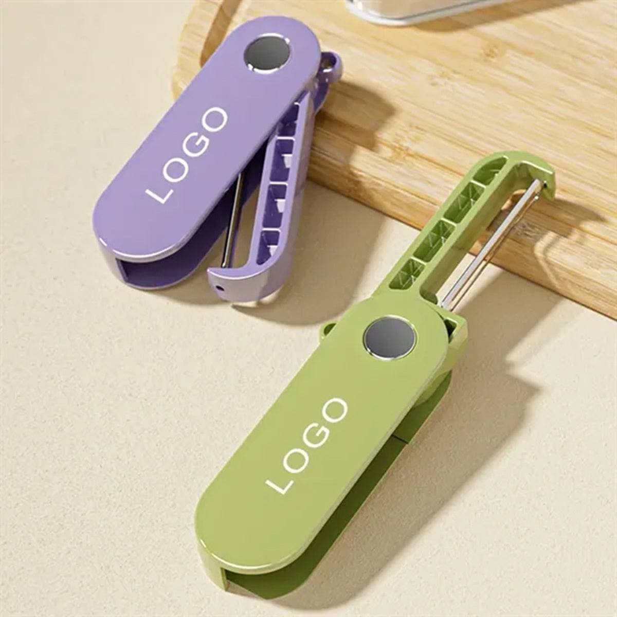 HUPSBY372 Portable Foldable Peeler with Stainless Steel Blade