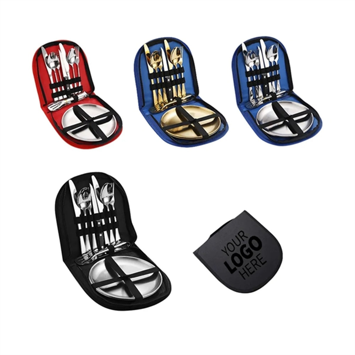HUPSBY375 Camping Cutlery Utensil Set