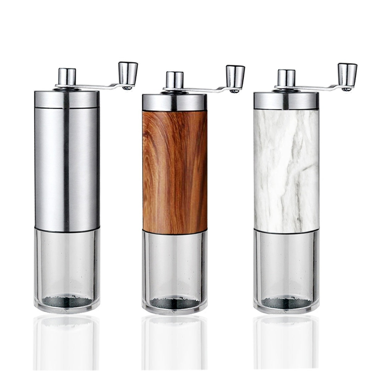 HUPSBY388 Manual Portable Adjustable Coffee Grinder