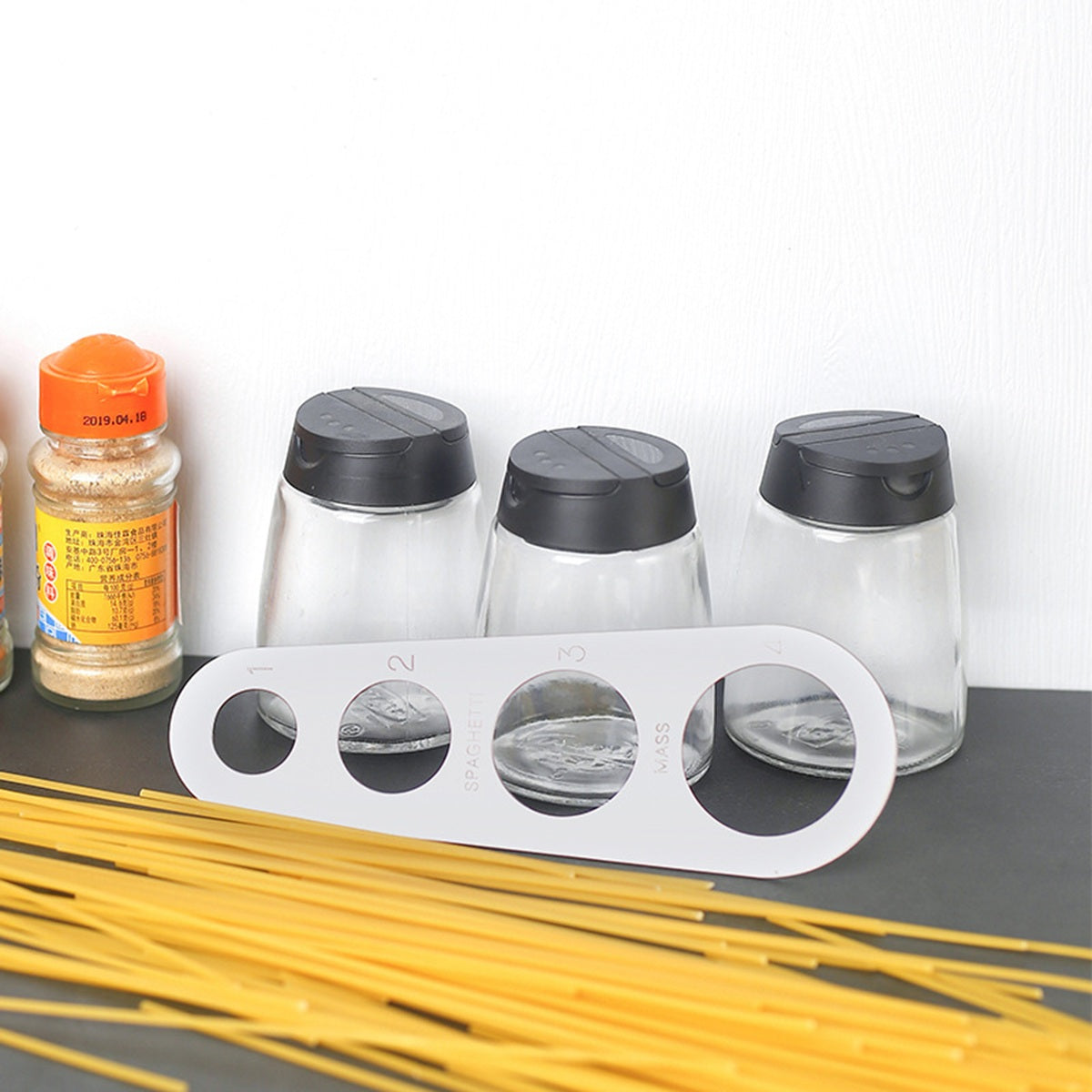 HUPSBY391 Stainless Steel Spaghetti Measuring Tool 4 Portion Sizes