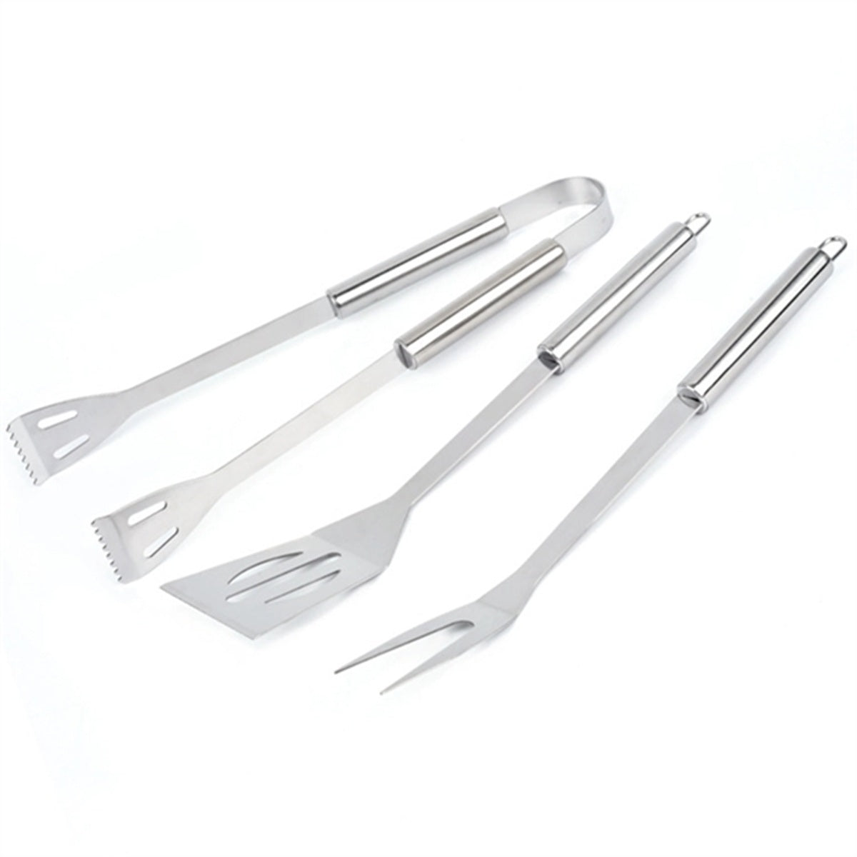 HUPSBY458 3pcs Stainless Steel BBQ Grilling Tool Set