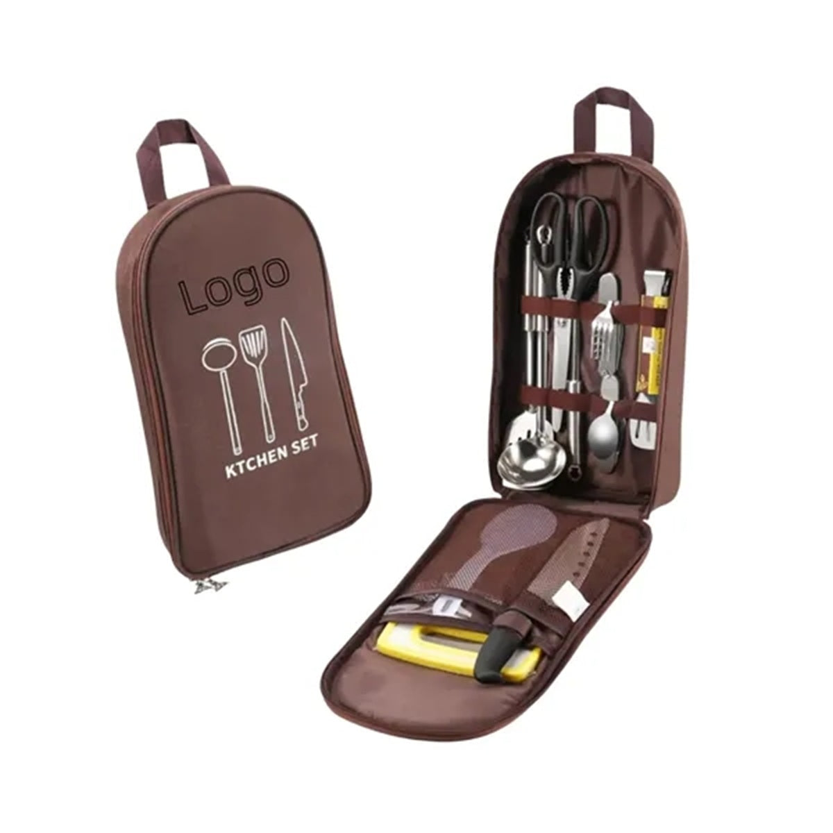 HUPSBY472 Camping Cutlery Knife Roll Bag