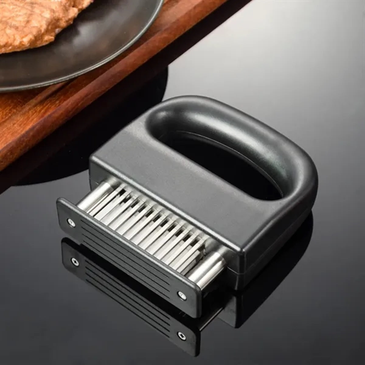 HUPSBY493 Meat Tenderizer Tool with 48 Stainless Steel Blades