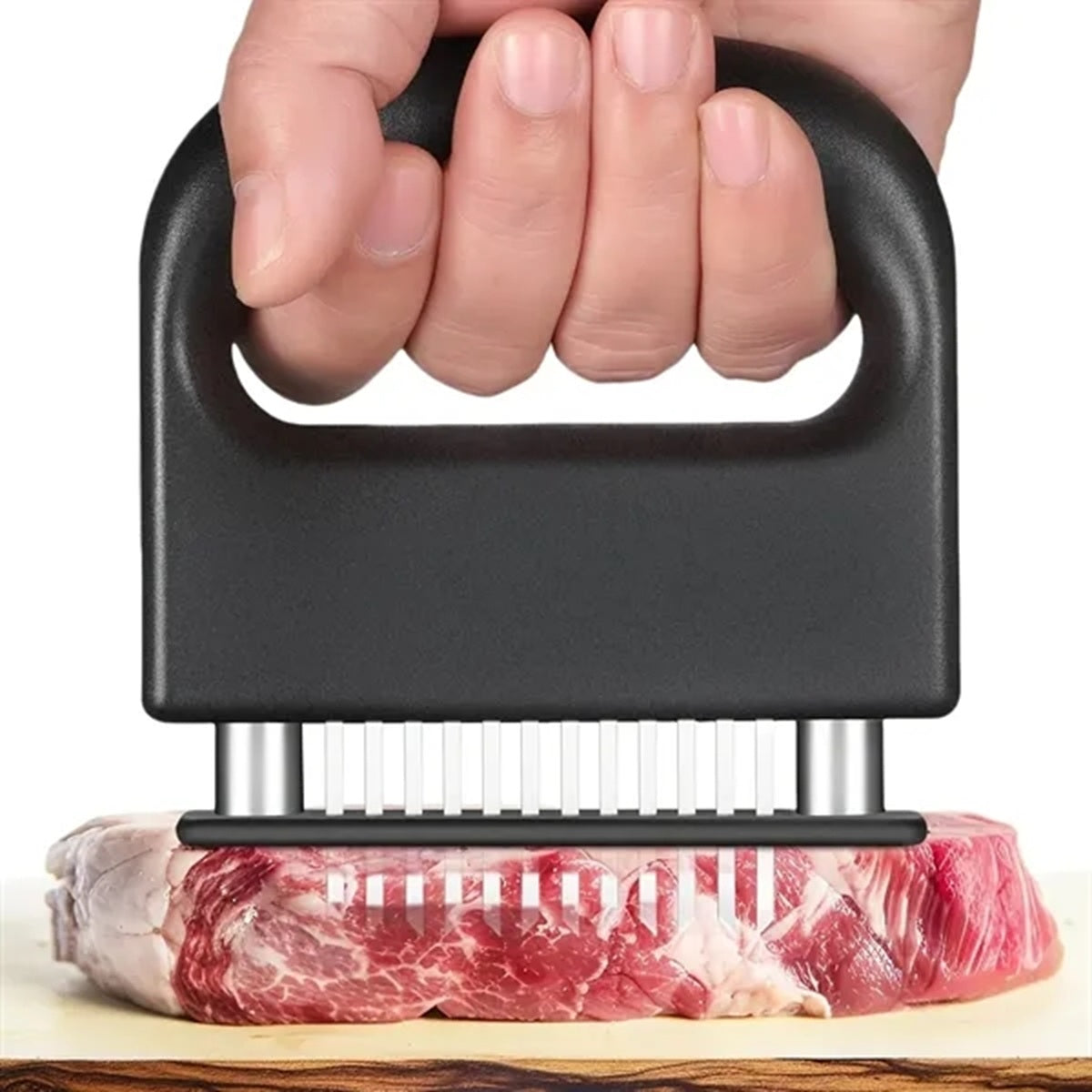 HUPSBY493 Meat Tenderizer Tool with 48 Stainless Steel Blades