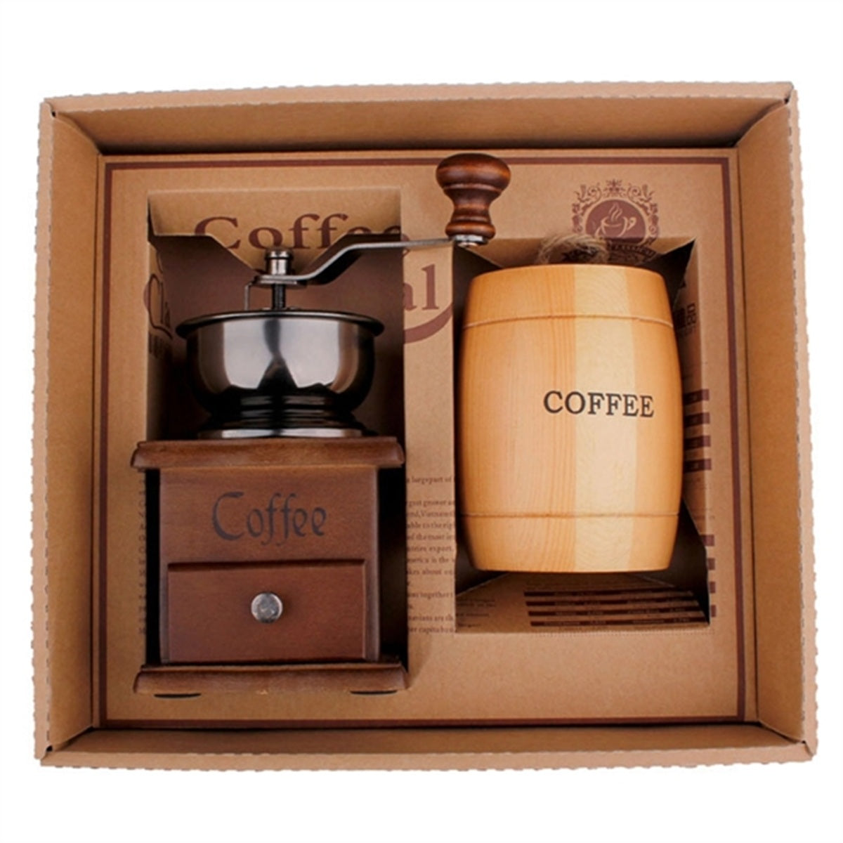 HUPSBY522 Bean Grinder Coffee Gift Box