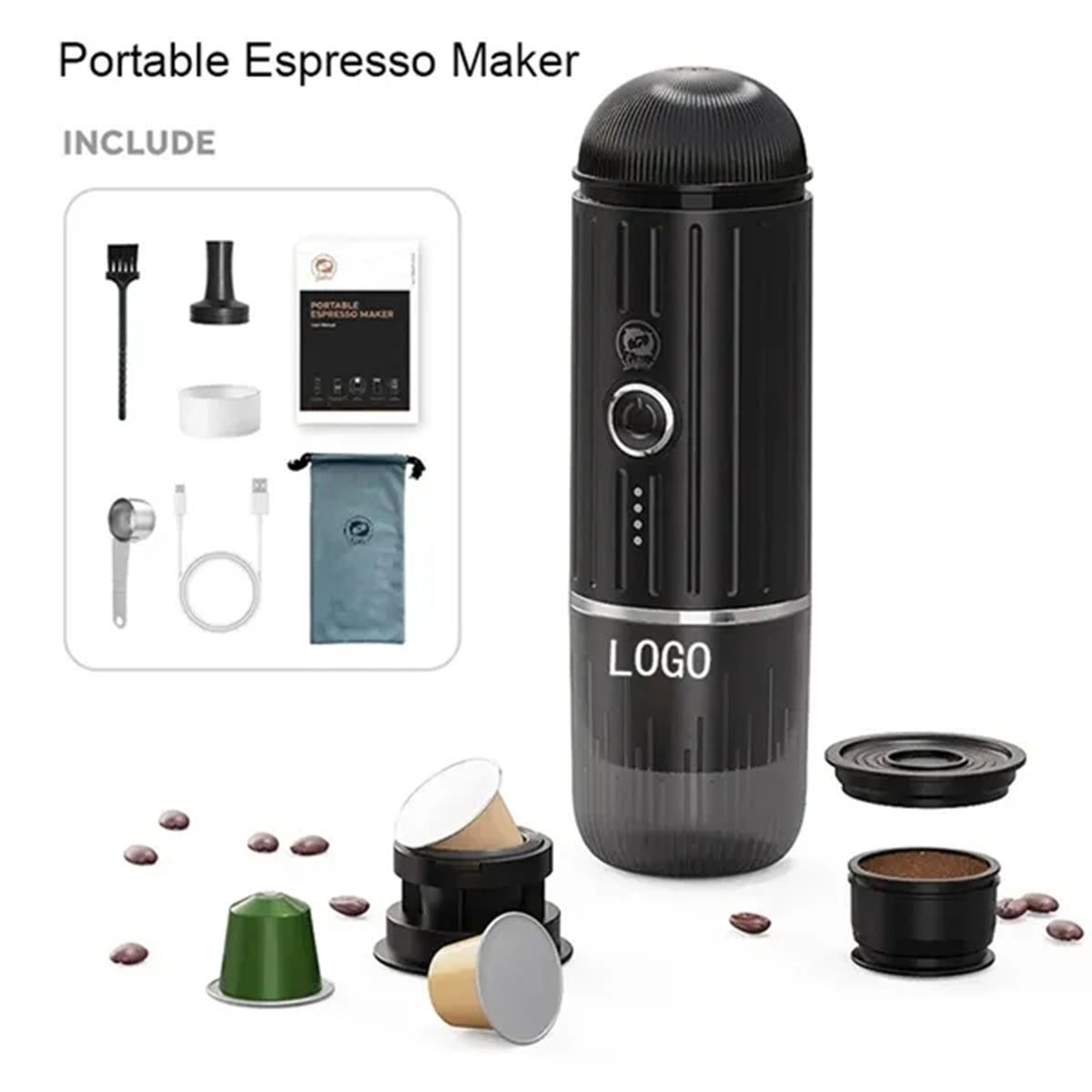 HUPSBY543 Portable Electric Espresso Coffee Maker