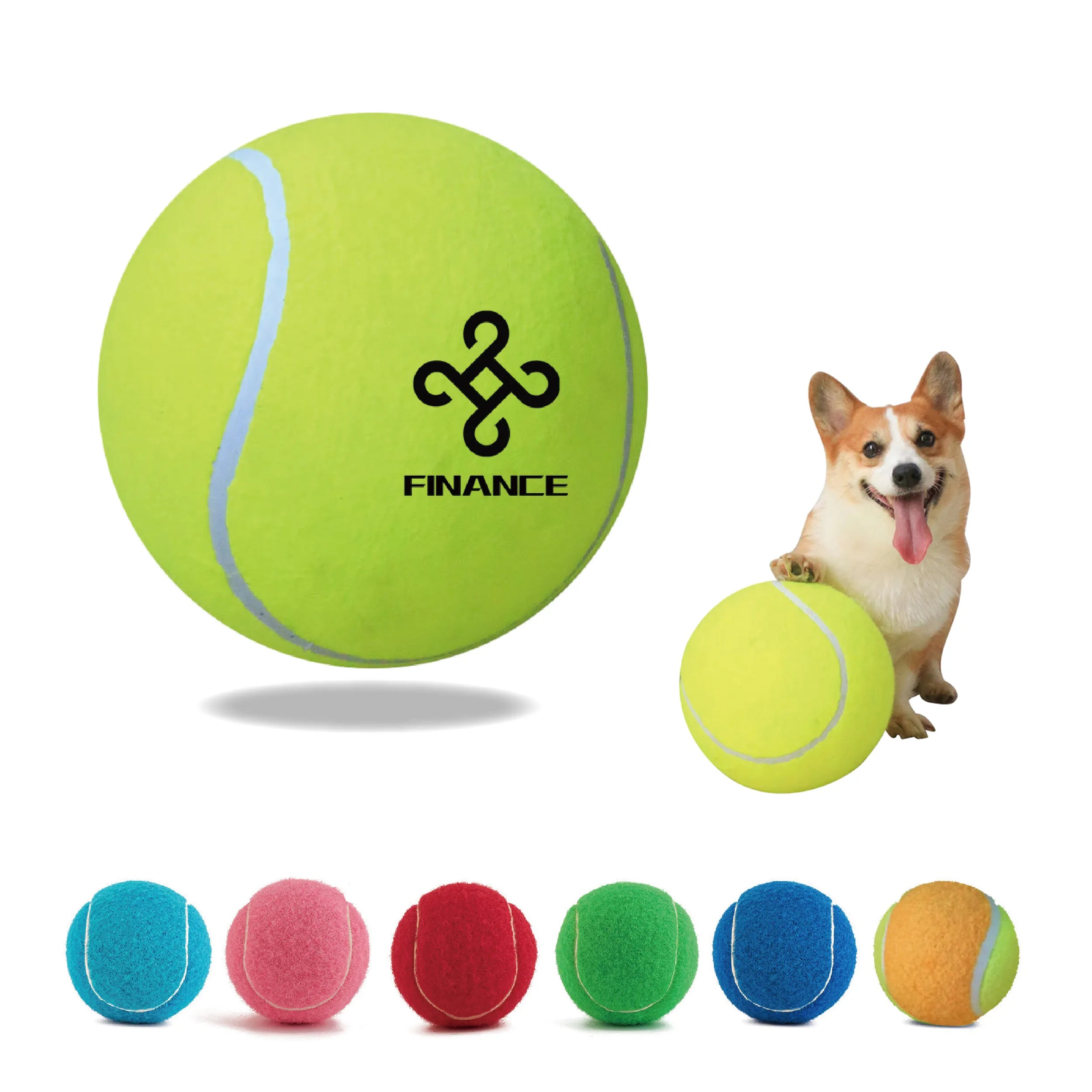 HUPSBY60 Pet ToyTennis Ball