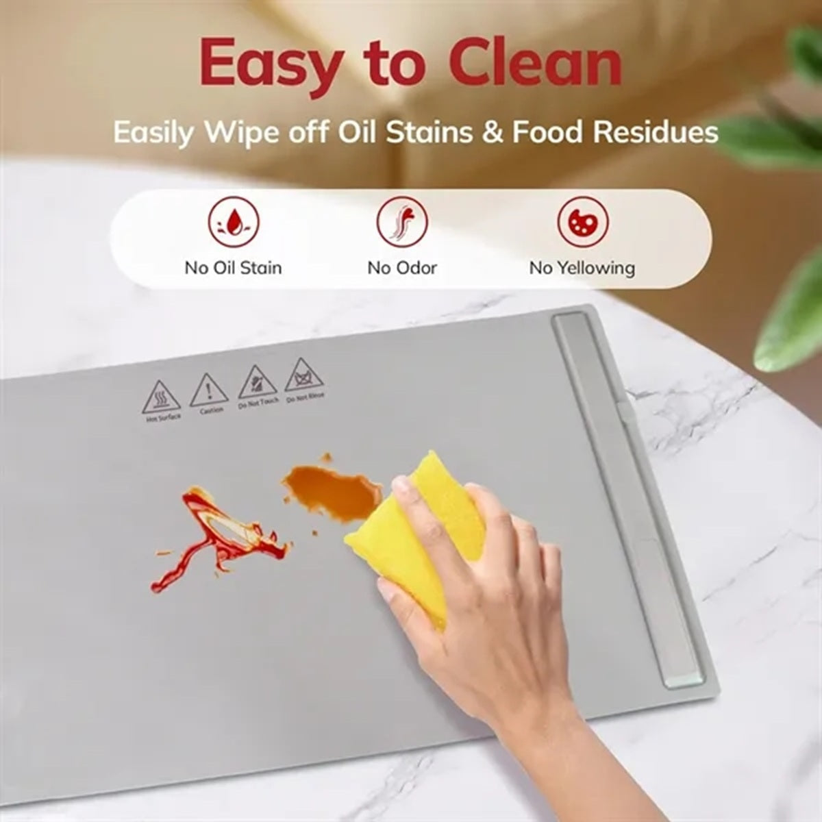 HUPSBY618 Foldable Electric Warming Tray for Food