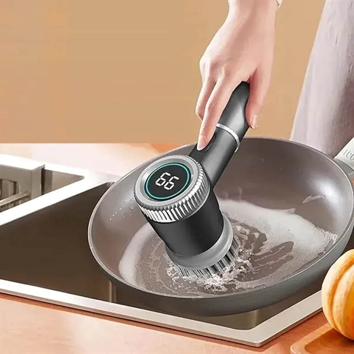 HUPSBY620 Electric Spin Scrubber Brush for Kitchen Cleaning