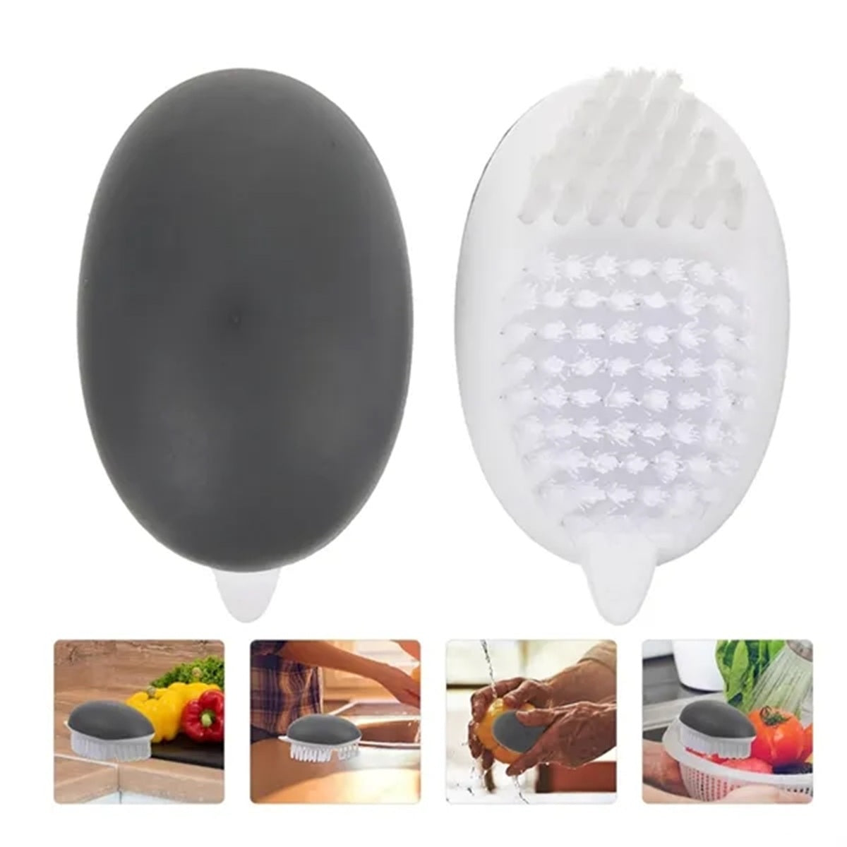HUPSBY622 Kitchen Vegetable Scrubber Potato Brush