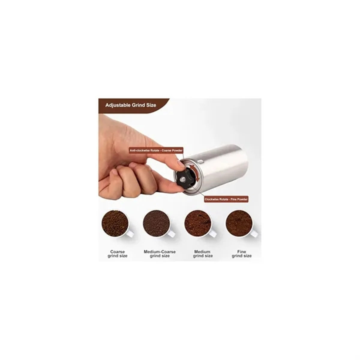 HUPSBY639 Manual Coffee Bean Grinder