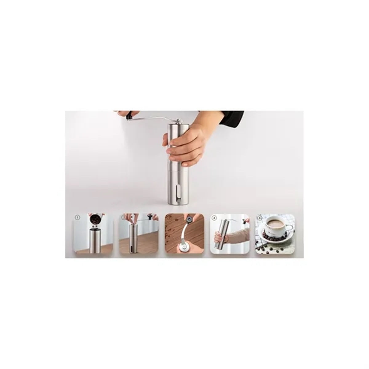 HUPSBY639 Manual Coffee Bean Grinder