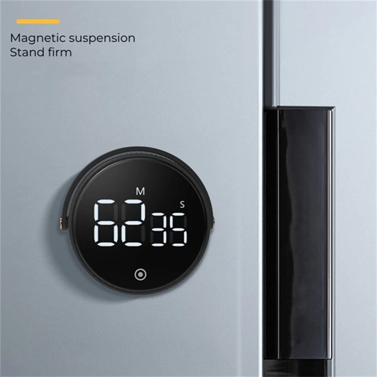 HUPSBY646 Magnetic LED Display Digital Kitchen Timer with Stand