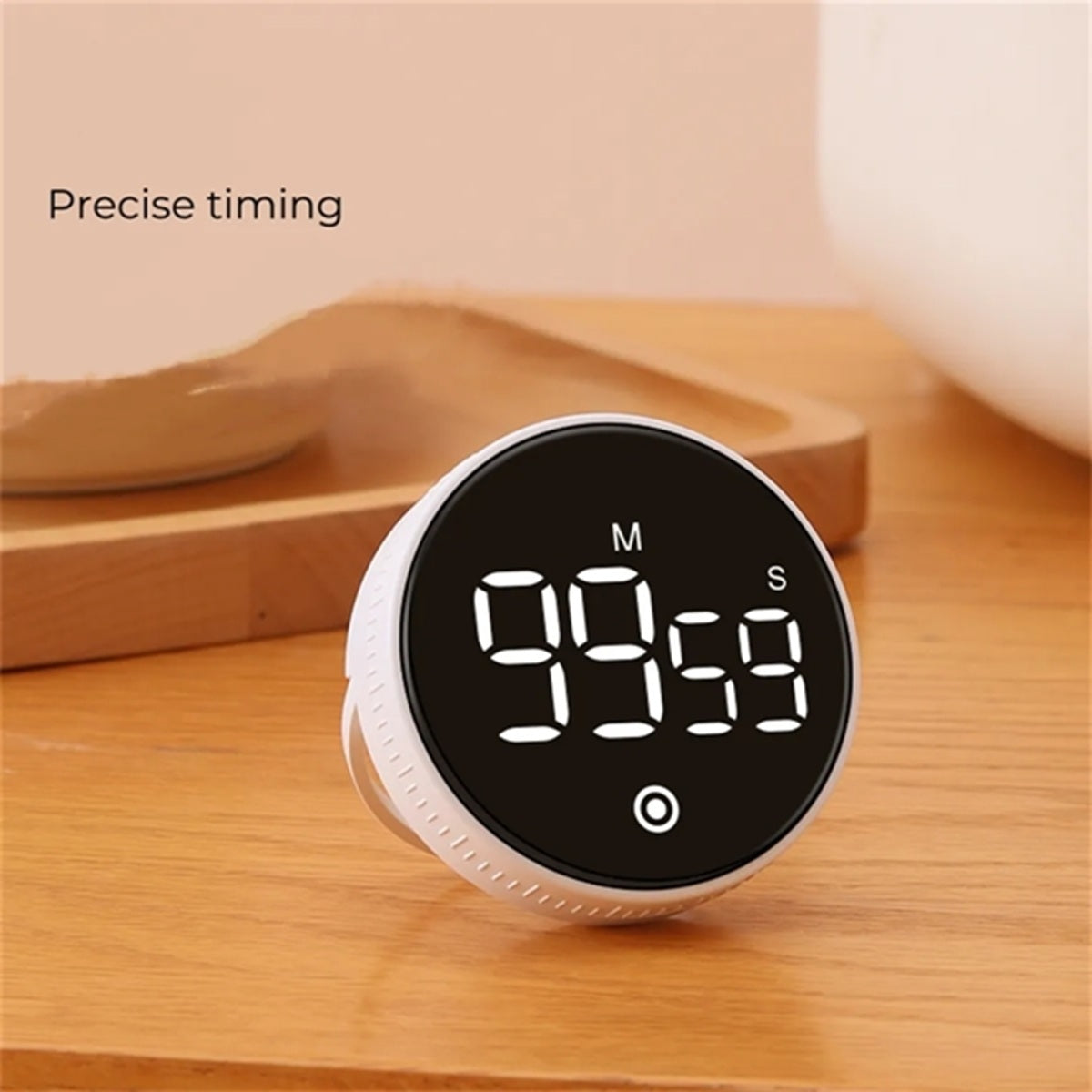 HUPSBY646 Magnetic LED Display Digital Kitchen Timer with Stand