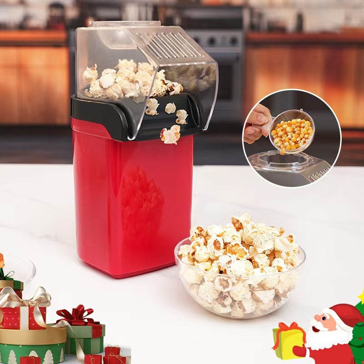 HUPSBY647 Mini Popcorn Machine