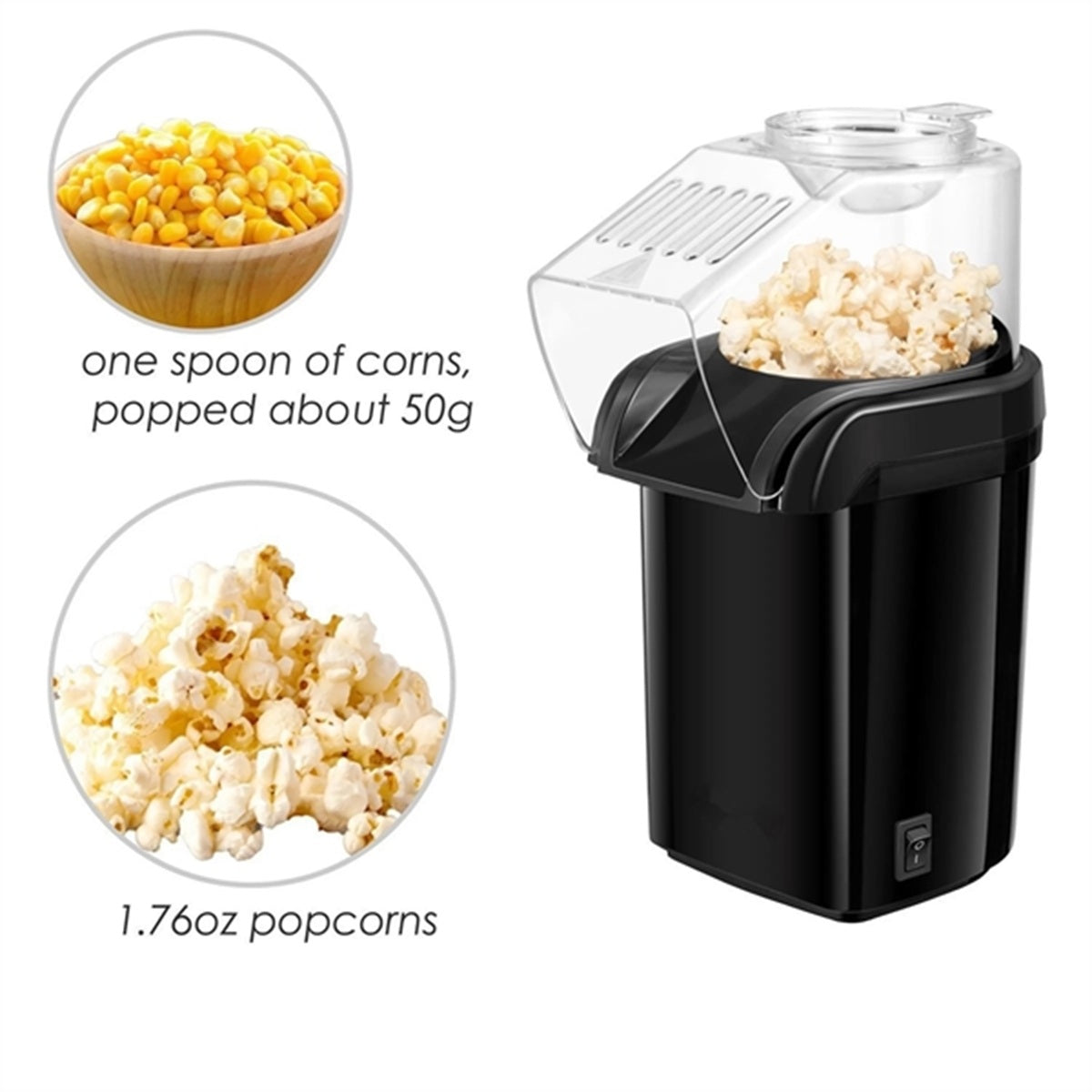 HUPSBY647 Mini Popcorn Machine
