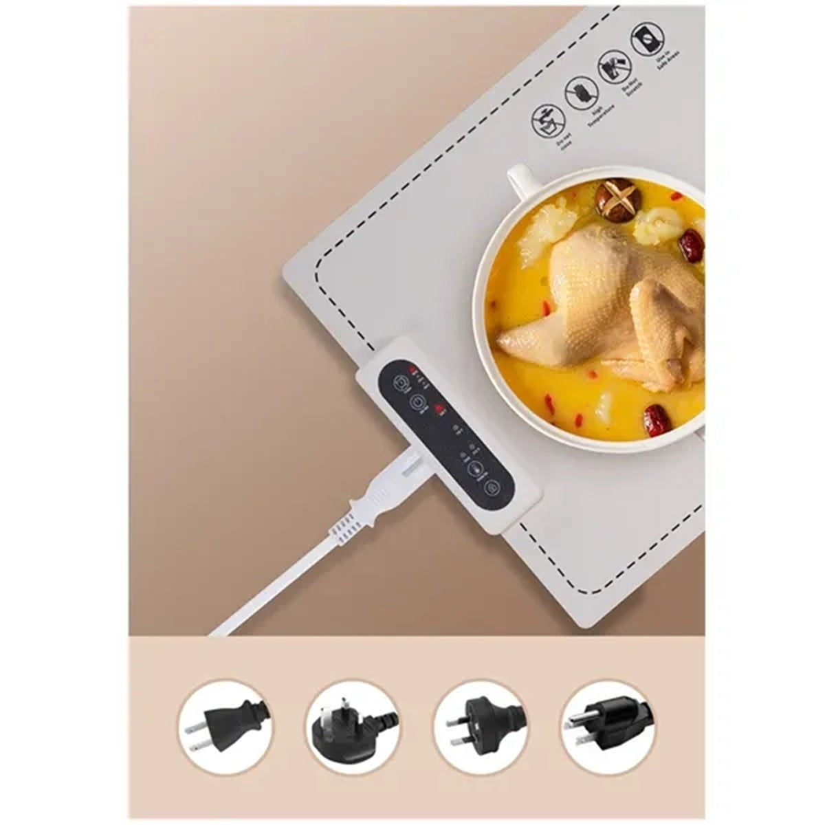 HUPSBY663 Electric Food Warming Plate