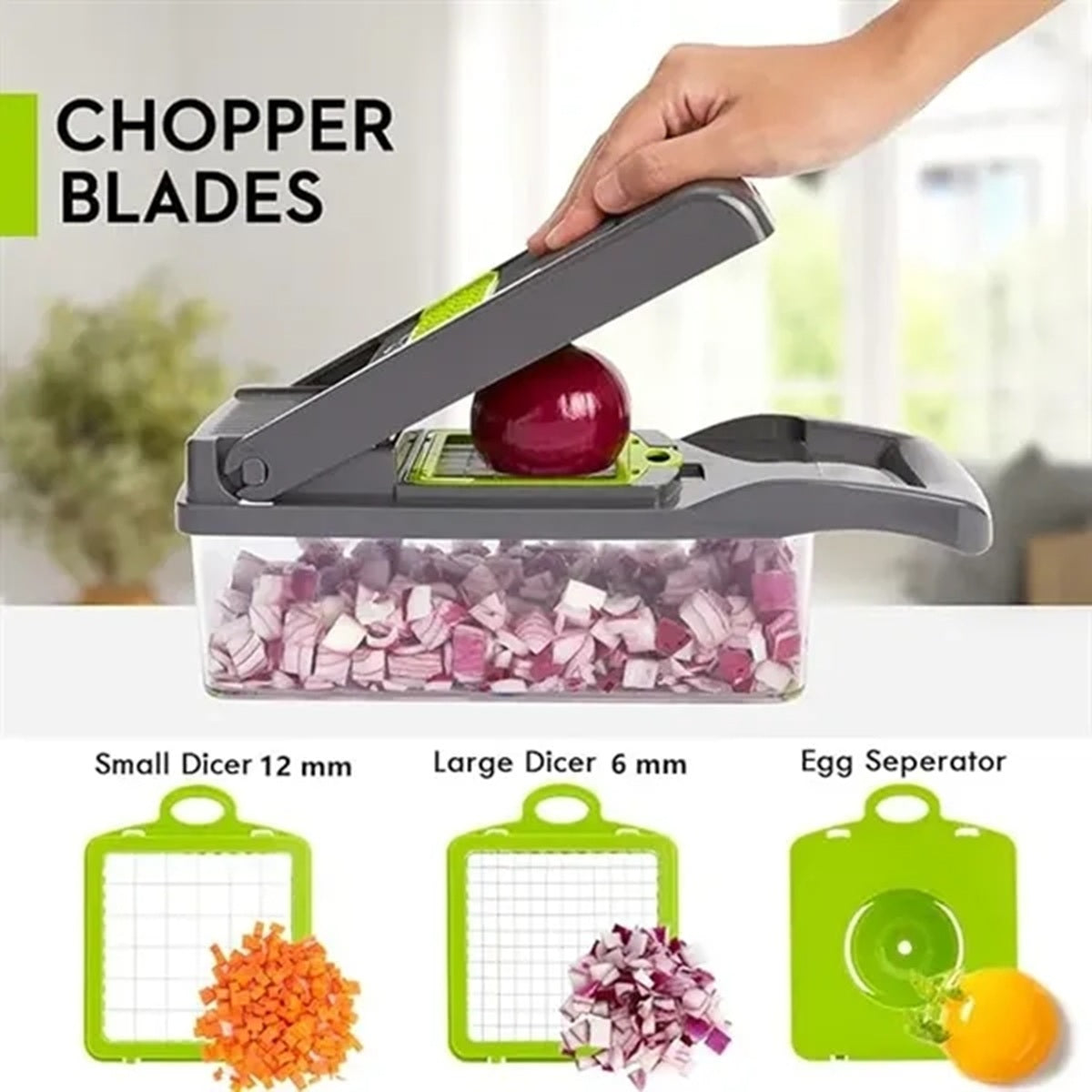 HUPSBY664 14 in 1 Vegetable Chopper