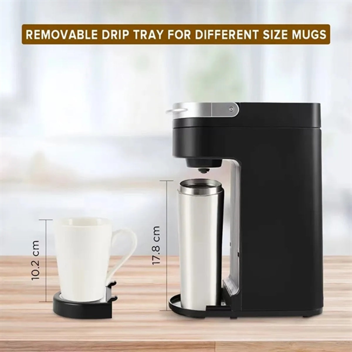 HUPSBY674 Single Serve Coffee Maker