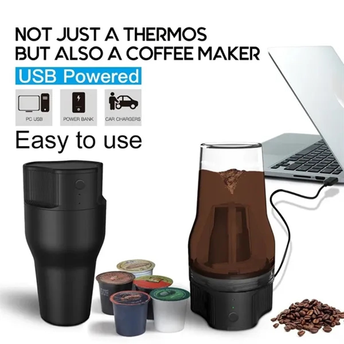 HUPSBY683 Portable Coffee & Espresso Maker