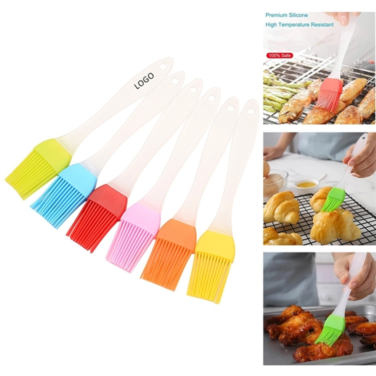 HUPSBY719 Fast Shipping Silicone Basting Brush