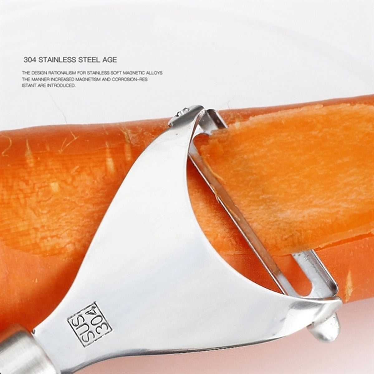 HUPSBY742 Hangable Stainless Steel Peeler