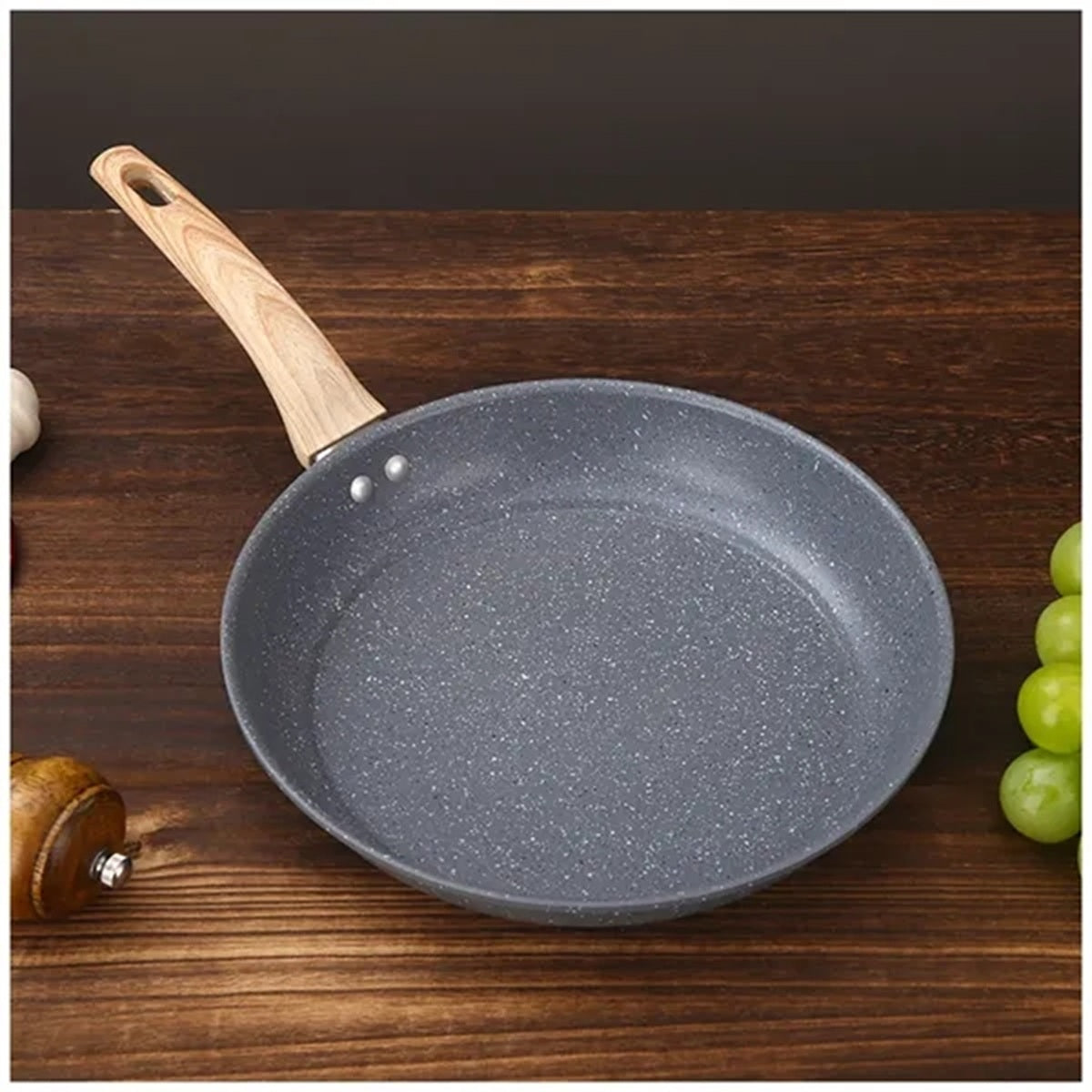 HUPSBY750 Swiss Medical Stone Chef Pan Kitchen Steak Omelette