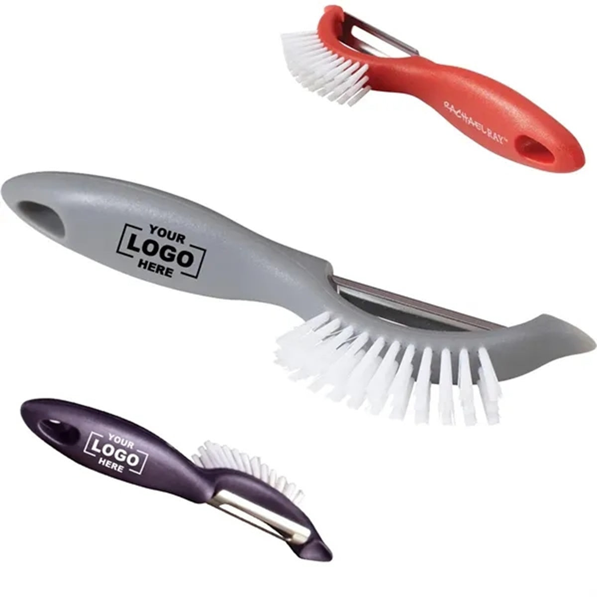 HUPSBY765 3 In 1 Veggie Brush Peeler
