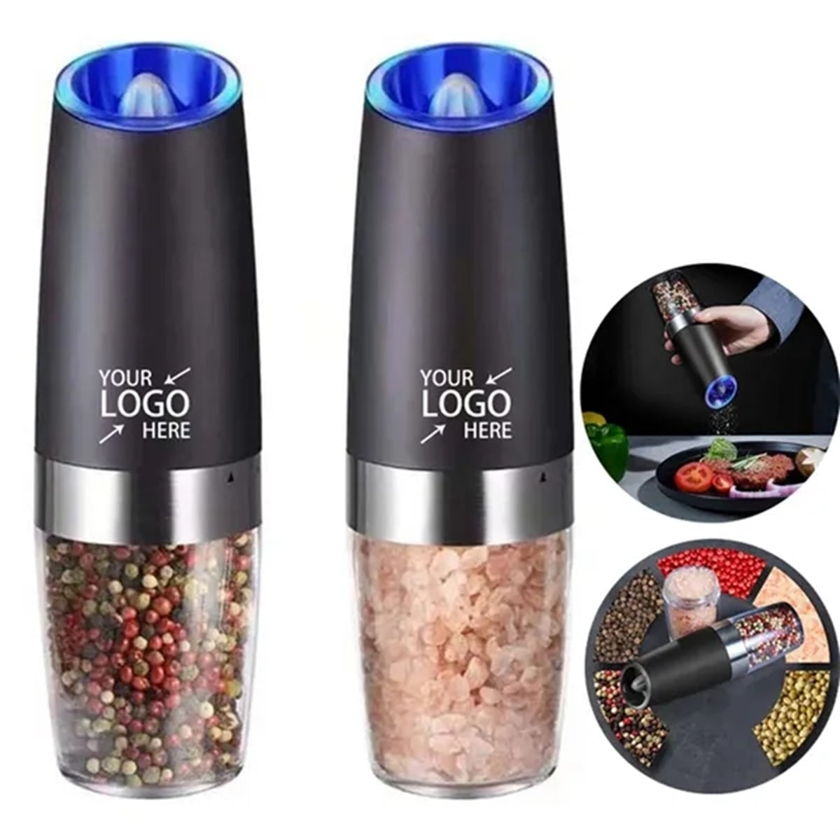 HUPSBY780 Gravity Electric Salt Pepper Grinder