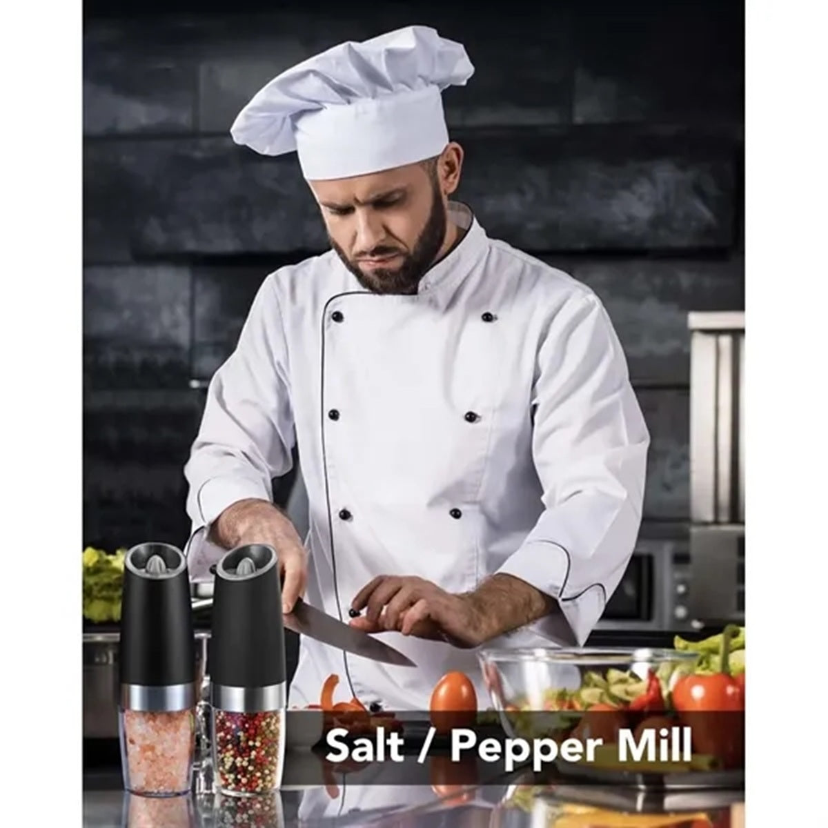 HUPSBY780 Gravity Electric Salt Pepper Grinder