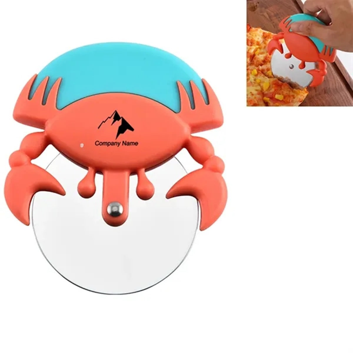 HUPSBY791 Funny Crab Pizza Roller Cutting Wheel