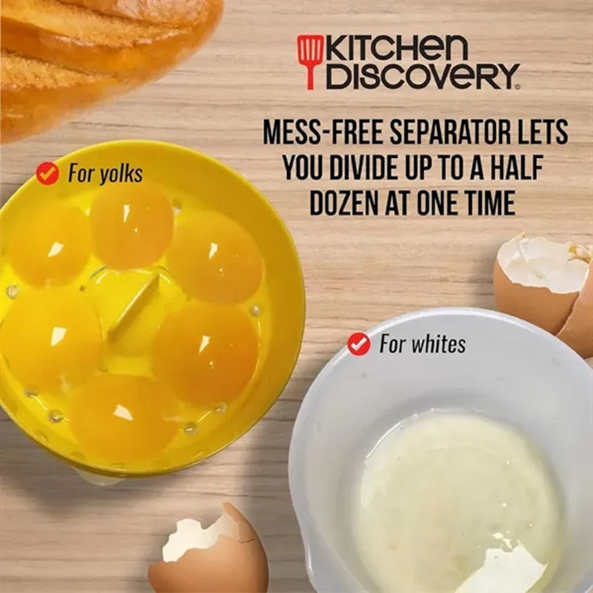 HUPSBY800 Egg Separator With Container