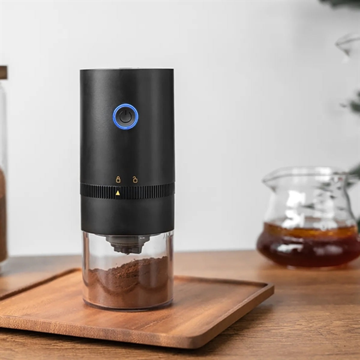 HUPSBY803 Portable Mini Electric Coffee Grinder Usb Rechargeable