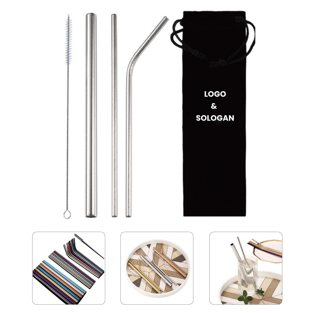 HUPSCG31 Metal Straw Kit