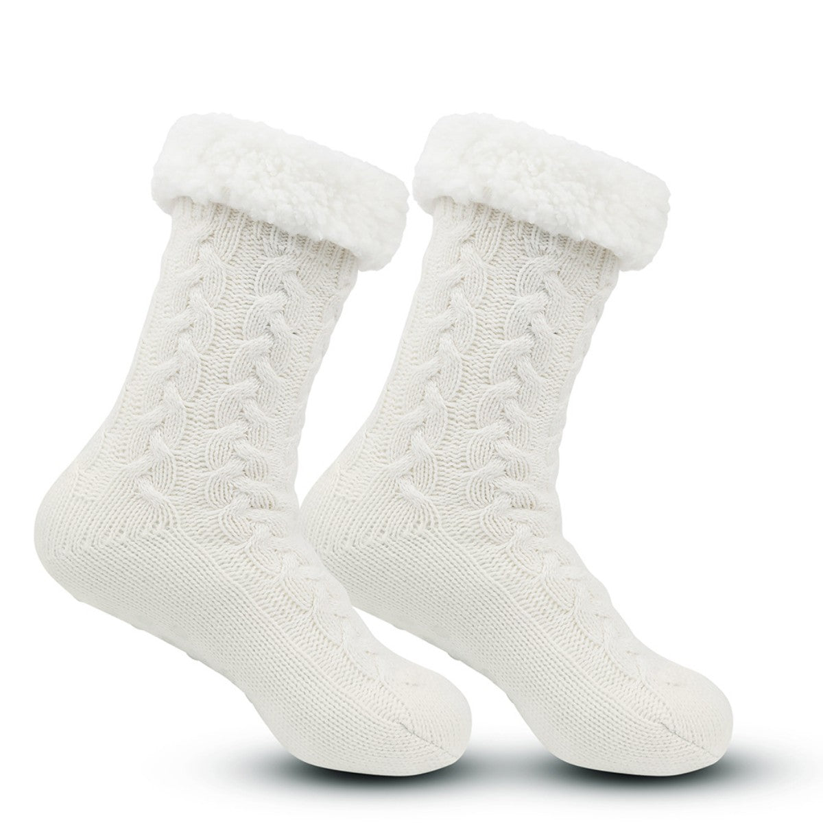 HUPSCG38 Fuzzy Slipper Socks