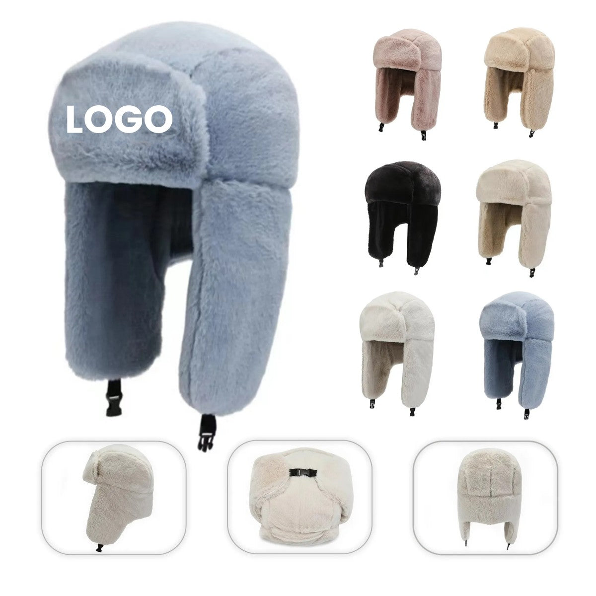 HUPSCG59 Fashion Trapper Hat Woman
