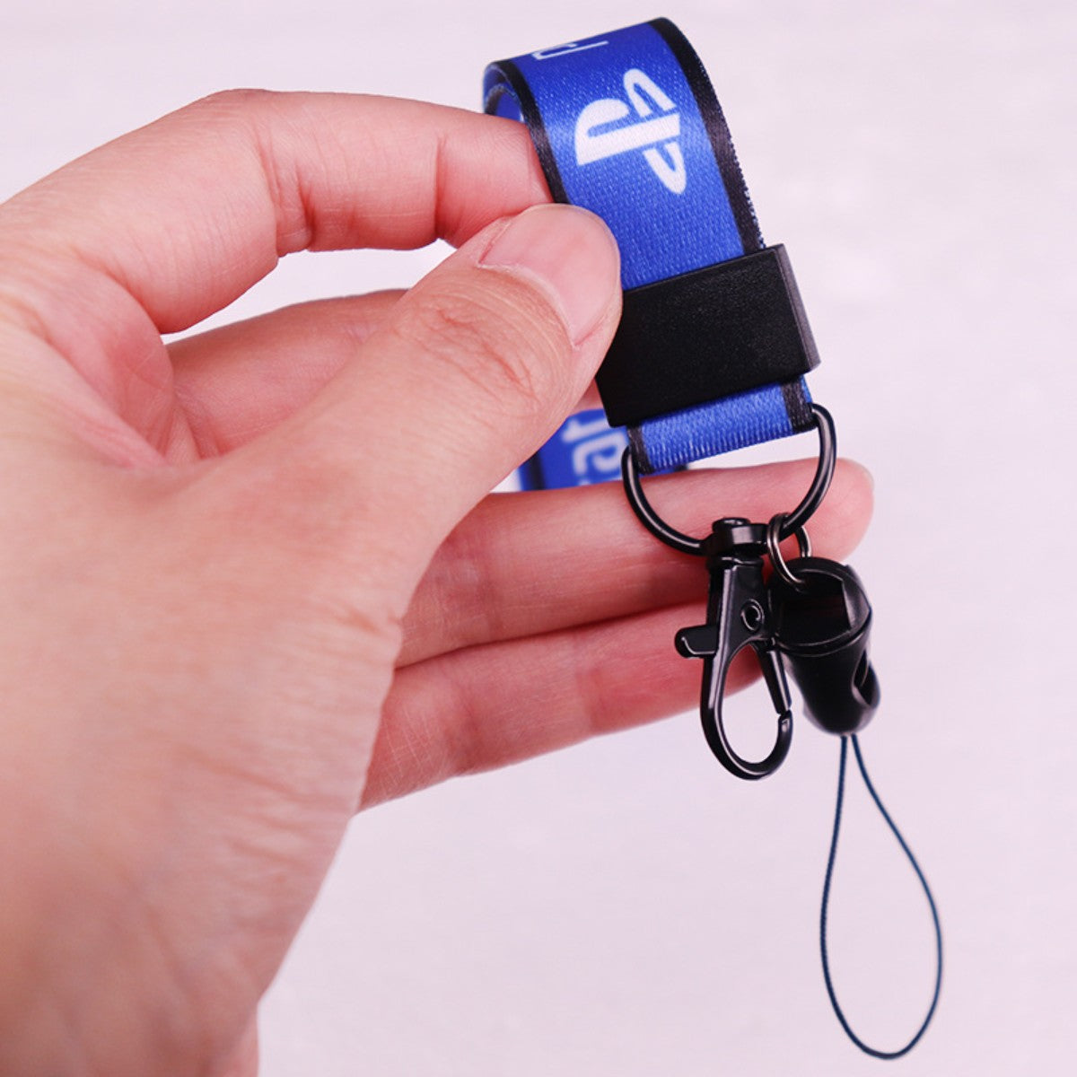 HUPSCG65 Reflective Polyester Safety Lanyard With Keyring