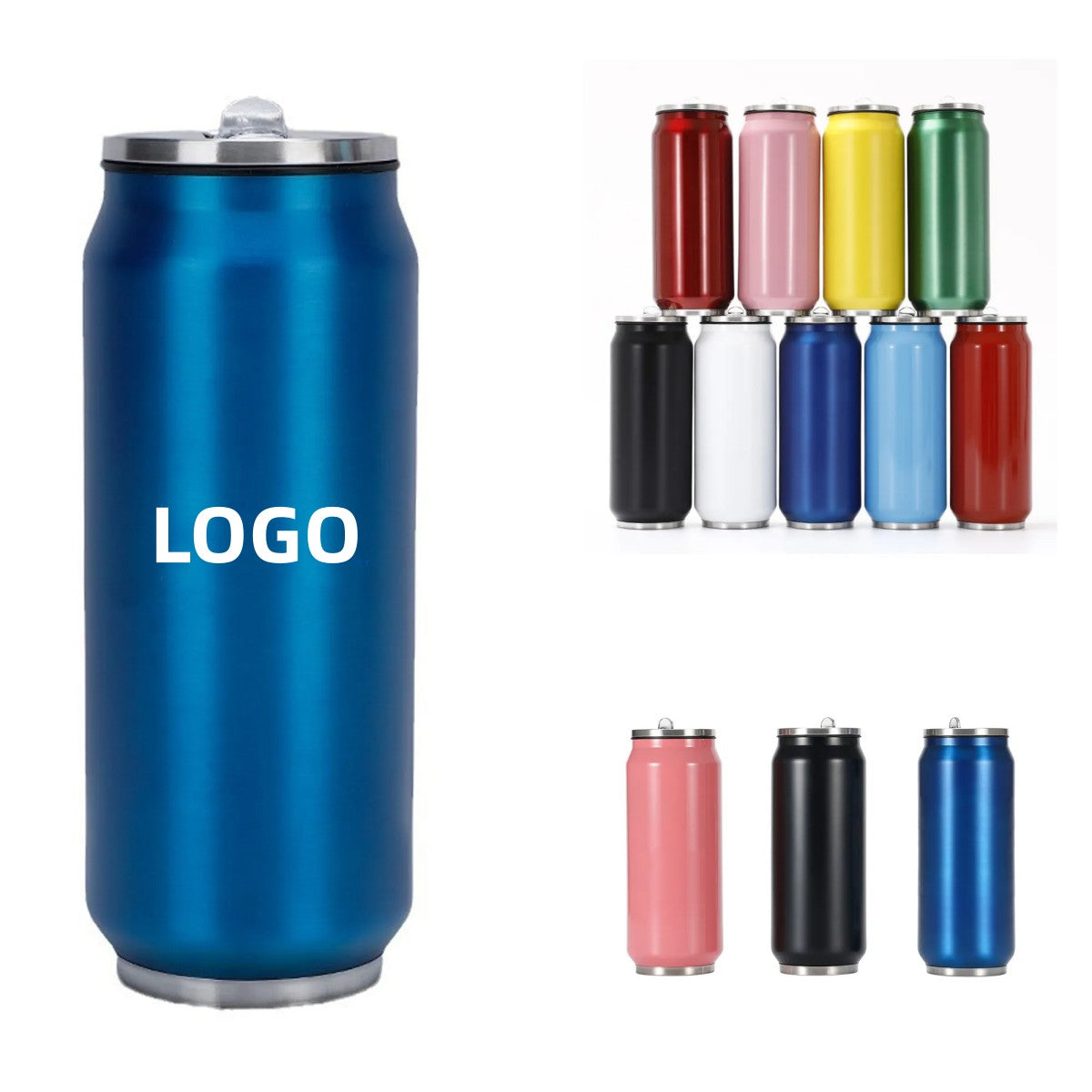HUPSCG71 Cola Can Vacuum Soda Water Bottle